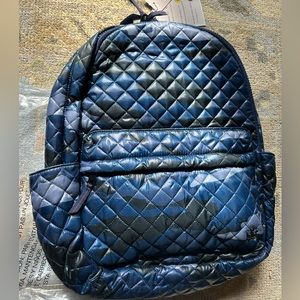 Brand new in Packaging, Oliver Thomas Kitchen Sink Laptop Backpack. Blue camo